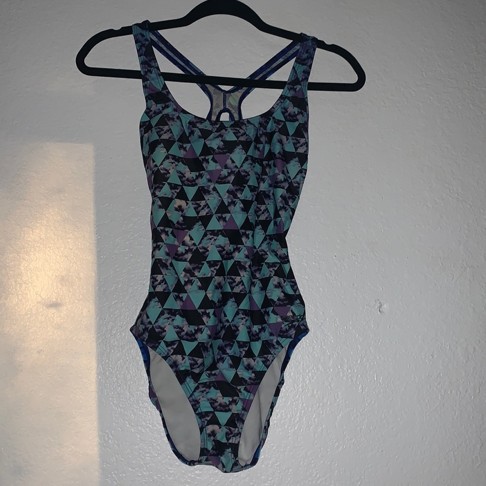 Speedo Razorback One Peice🤍